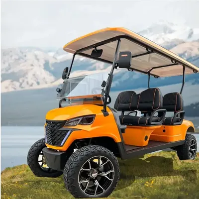 2025 Powerful 4 Wheel Club Car 5000W Motor Golf Buggy Cart Rapid Delivery Electric Car Street Legal