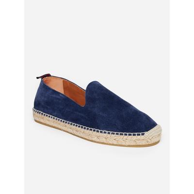 J.McLaughlin Men's Suede Espadrilles Navy, Size 12 | Leather/Suede