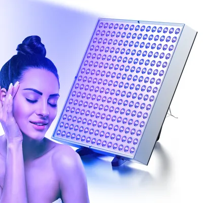 Ultraviolet Face Body Tanning Lamp 45W 225PCS Blue Light Cold Laser LEDs Home Sunbathing Tanning