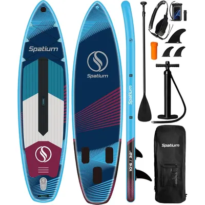 Spatium Inflatable Paddle Board, Stand Up Paddle Board, Sup Board for Adults with Premium Sup