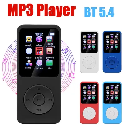 MP3 Player Built-in Speaker Portable Music Player Bluetooth-Compatible5.4 Music Stereo Player