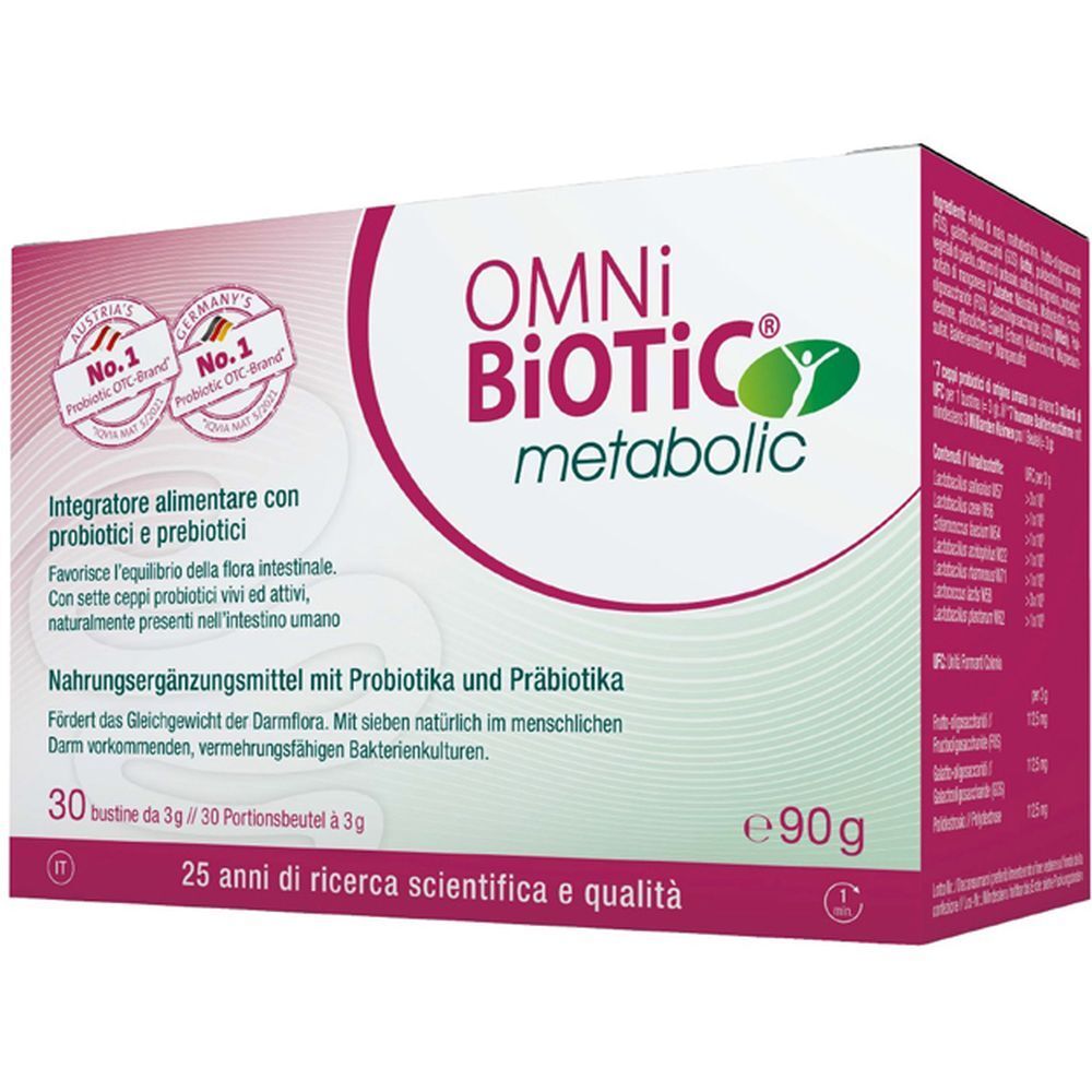 Omni Biotic Metabolic 30 Bustine Da 3 G 90 g