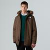Funktionsjacke THE NORTH FACE "ZANECK JACKET", Herren, Gr. S, braun (smokey braun), Obermaterial: 100% Nylon, unifarben, sportlich, hoch geschlossener Ausschnitt, Langarm eingesetzt eingefasste Kante mit Druckknöpfen, Jacken, mit Logostickerei