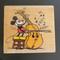 Disney Art | Disney Mickey Mouse Playing Bass Instrument Wood Mounted Rubber Stamp 408-E Musi | Color: Cream/Tan | Size: Os