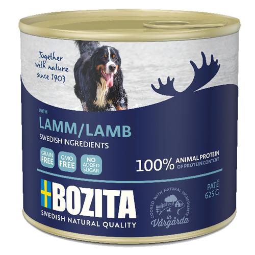 6 x 625 g Bozita Paté zum Sonderpreis! - mit Lamm