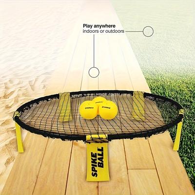 TEMU Set - Volleyball Net, Portable And And