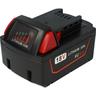 1x Batterie compatible avec Milwaukee M18 oneid, ONEDD-502X, ONEIWF12, ONEID-502X, ONEID-0X outil