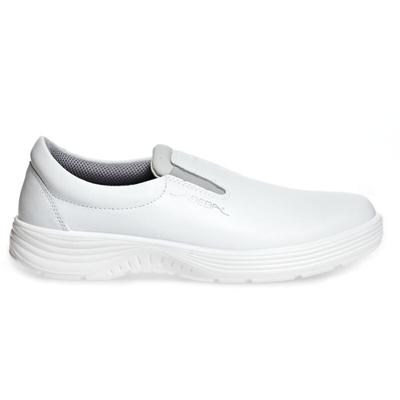 711132) Slipper Berufsschuhe x-light O2 weiß 42 - Abeba