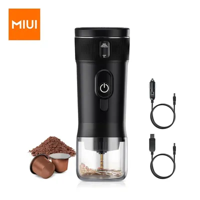 Portable Coffee Maker MIUI Small Espresso Machine DC12V Travel Coffee Maker for Car Outdoors Camping