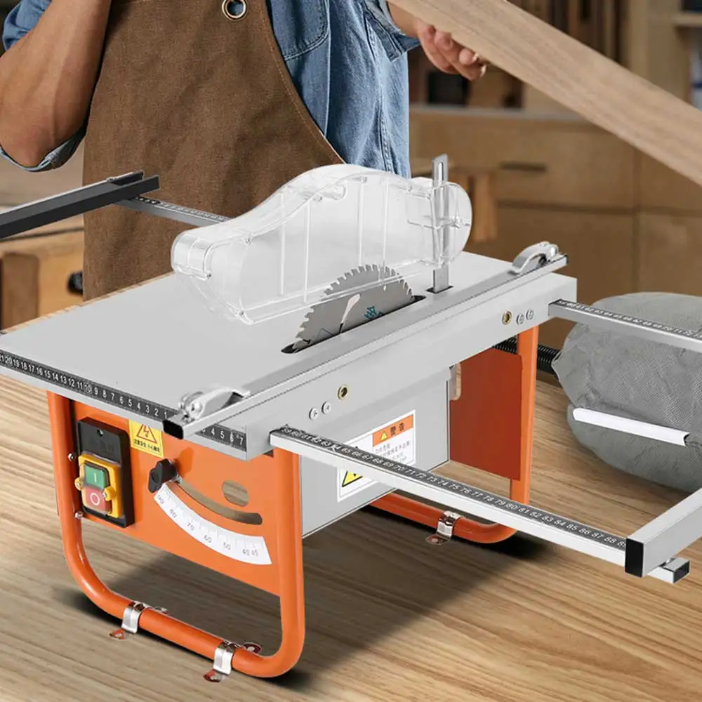 Multifunktionale Holzbearbeitung Säge Tisch Tragbare Holzbearbeitung Tisch Elektrische Kreissäge Trimmen Maschine Jig Saw Flip Tisch Image