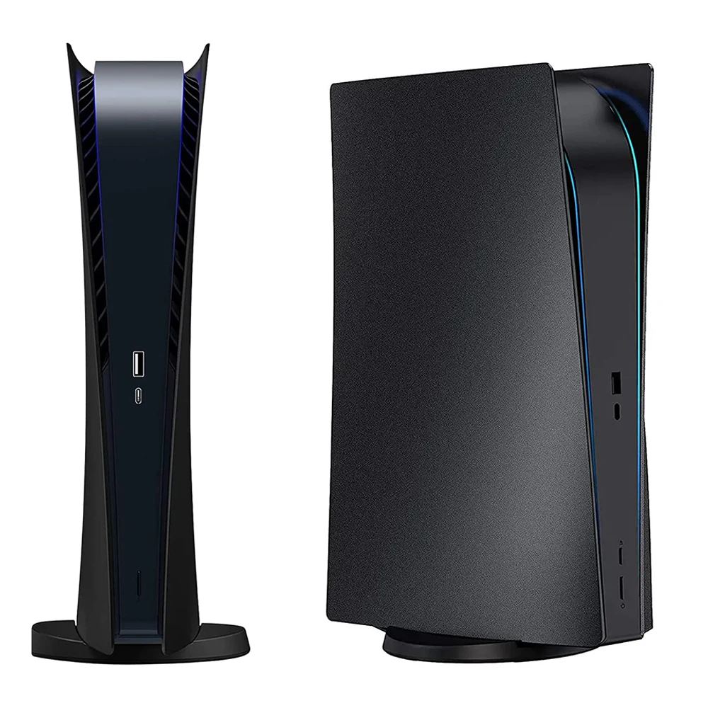 Kratzfeste Hartplastik-Frontplattenabdeckung, staubdichtes ABS-Gehäuse, Ersatzschale, nur für PS5-Konsole Digital Edition Image