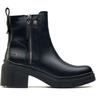 Refresh Womens Inside Zip Boots - Black - Size UK 4 | Refresh Sale | Discount Designer Brands