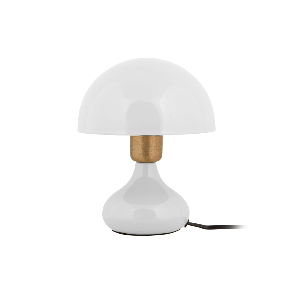 Lampe de Table fer blanc 17.5x17.5x23cm