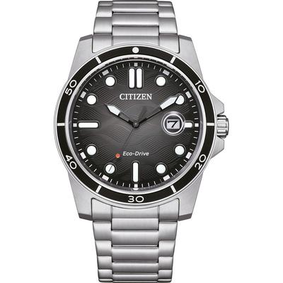 Citizen Sporty Marine Silber Herren Armbanduhr AW1816-89E Image