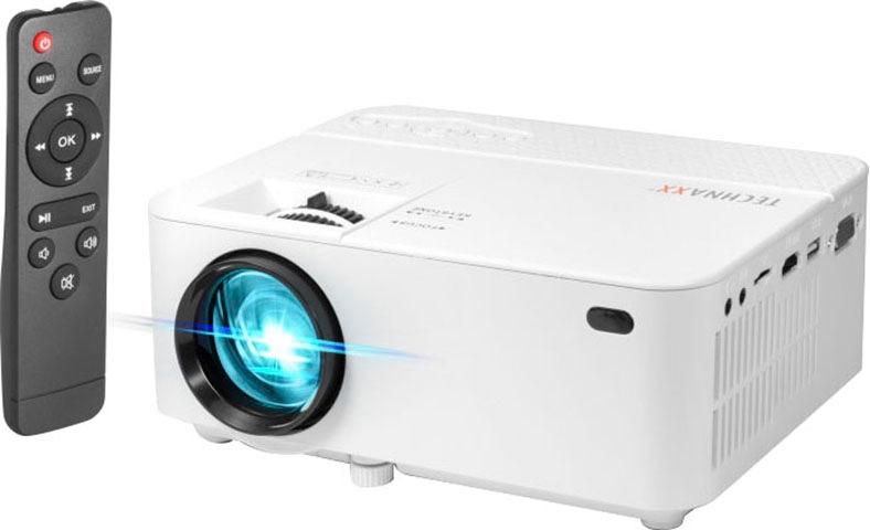TECHNAXX LED-Beamer "TX-113", weiß, B:15cm H:8,6cm T:20,4cm, Beamer