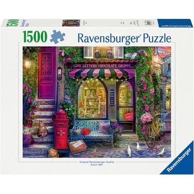 Puzzle RAVENSBURGER "Liebesbriefe und Schokolade" Puzzles bunt Kinder Made in Germany; FSC - schützt Wald weltweit