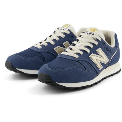 Sneaker NEW BALANCE "WL373", Gr. 36,5, blau (schwarz navy (582)), Textil, Synthetik, sportlich, Schuhe