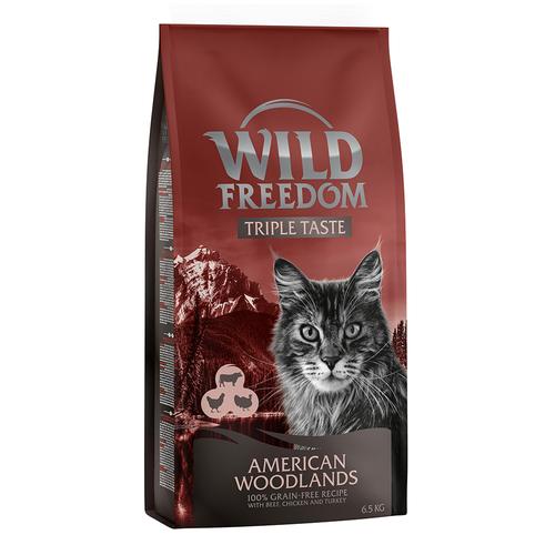 10 € Cyber-Rabatt erbeuten! 6,5 kg Wild Freedom Trockenfutter American Woodlands - Rind, Huhn,...