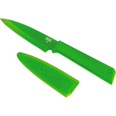 Kuhn Rikon Colori Japanese Blade 4-Inch Paring Knife, Green