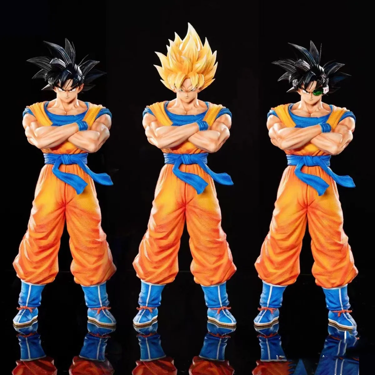 30 cm Dragon Ball Z Ginyu Goku Figura Super Saiyan Son Goku Action Figures Collezione di statue in PVC Modello Giocattoli Regali