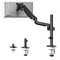 Braccio per monitor singolo, supporto per monitor per schermi da 13–32 pollici, supporto per monitor