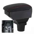 Per Hyundai I10 2024 bracciolo Box Console centrale bracciolo gomito resto contenuto negozio centrale con portabicchieri USB