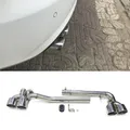 304 in Acciaio Inox Auto Tip di Scarico Per 2013-2017 Audi A3 A4 Sportback Fino A S3 S4 Vista Sistema di Scarico Ugello Tubo Di Scarico