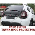 Per Dacia Duster 2018 2019 2020 2021 protezione del cofano del bagagliaio deflettore attacco paraurti posteriore Antenna per Auto Auto portapacchi fango nero