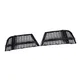 2 pezzi paraurti anteriore fendinebbia griglia a nido d'ape copertura in rete nera per AUDI A3 (8 V) S-LINE 2017 2018 2019 8 V 3807681 AE 8V 3807682 Q