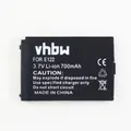 Sostituzione batteria vhbw 3.7V 700mAh E122