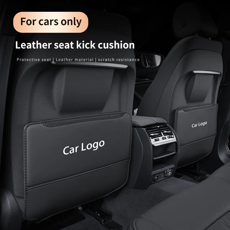 Polestar 1 2 3 4 5 2023 2024 protezione dello schienale del sedile dell'auto Anti-kick Pad sedile posteriore borsa portaoggetti organizzatore posteriore accessori Auto