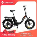 Bicicletta elettrica pieghevole Fafrees F20 250W, batteria rimovibile 36V 16Ah, mountain bike MTB da 20 pollici E-bike grassi per adulti
