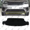 Piastra di protezione inferiore della copertura del rimorchio del paraurti anteriore nero lucido per Land Rover Range Rover Velar 2017 2018 2019-2023 LR093901