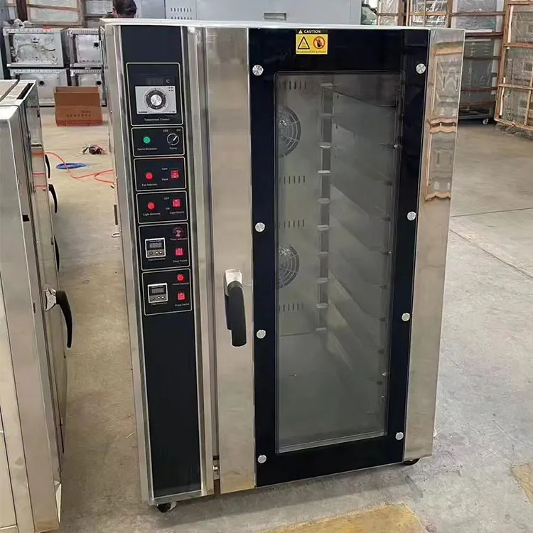 Attrezzatura da forno commerciale macchina da forno macchine da forno 10 teglie forno a convezione forno elettrico a convezione ad alta produttività