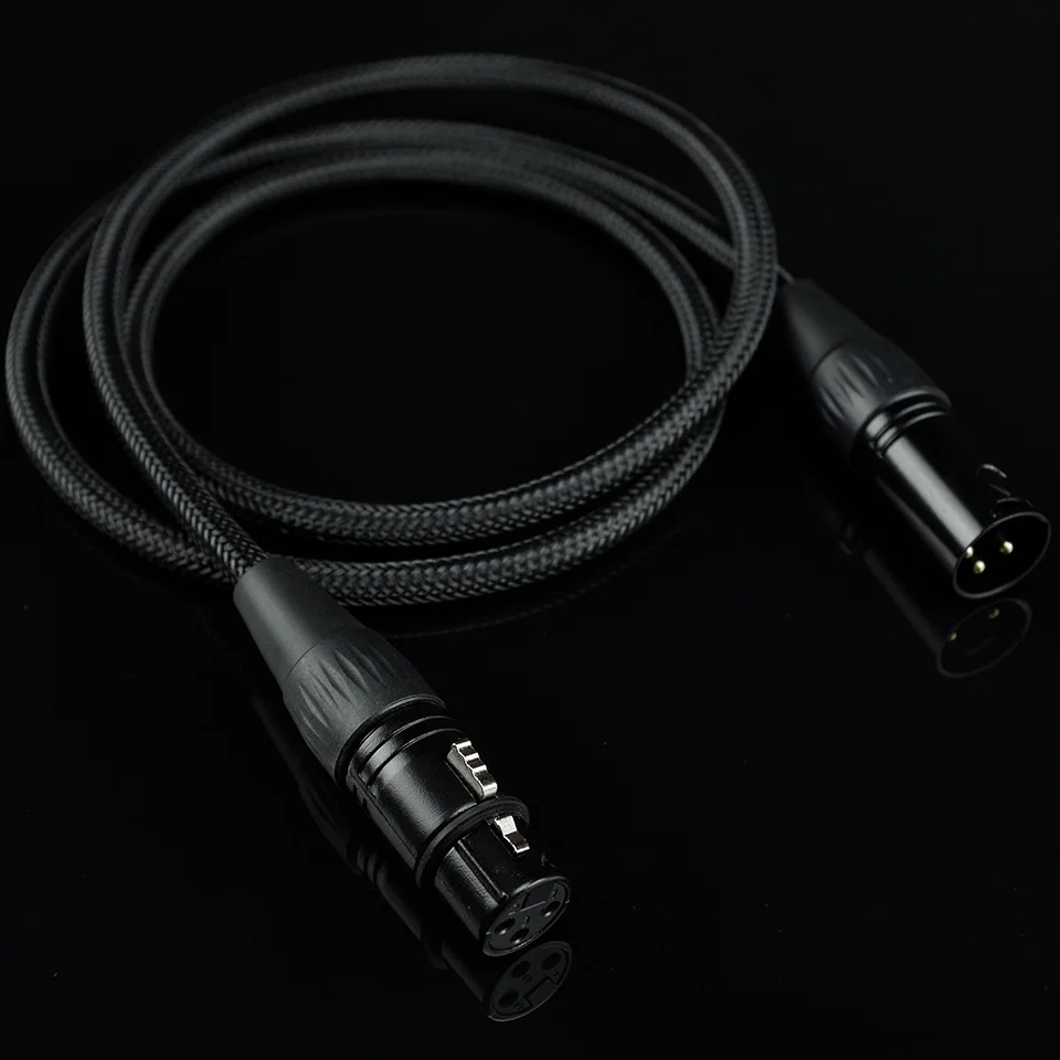 Hifi XLR Cavo del Microfono Spina Cannon XLR Cavo della Chitarra del Cavo di Estensione del Cavo Mikrofon per Mixer audio Amplificatori