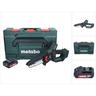 Metabo MS 18 LTX 15 scie à moteur sans fil 18 V 15 cm 5 m/s + 1x batterie 2,0 Ah + metaBOX - sans