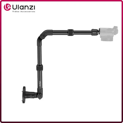Ulanzi ZJ04 Magic Arm Camera Wall Mount Folding Telescopic Stand for Phone Camera Video Light Micphone Vlogging Livestreaming
