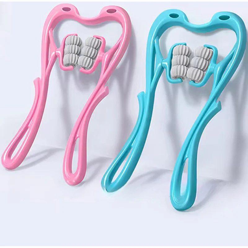 Halswirbel säulen massage gerät Rollen rücken massage gerät manuelle Verwendung zur Linderung von Müdigkeit Schulter-Nacken-Instrument Lendenwirbel säule Haushalt