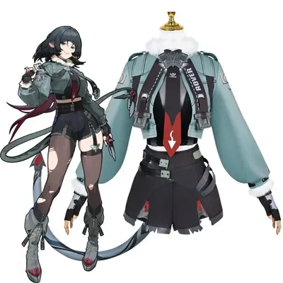 Spiel Zenless Zone Zero Jane Doe Cosplay Kostüm Sexy Kostüm Halloween-Kostüme für Frauen Jane Doe Perücke Cosplay Kleidung Anzüge Image
