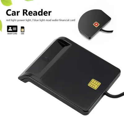 USB Smart Card Reader Stable Operation Reliable Simplicity for DNIE ATM CAC IC ID SIM Card Cloner