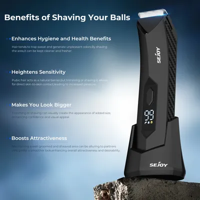 SEJOY Hair Trimmer Men Facial Beard Body Grooming Kits Electric Hair Clipper Nose Ear Trimer