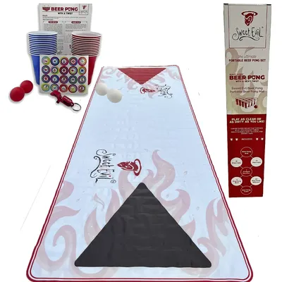 Beer Pong Table Mat Strip Beer Pong Game Drinking