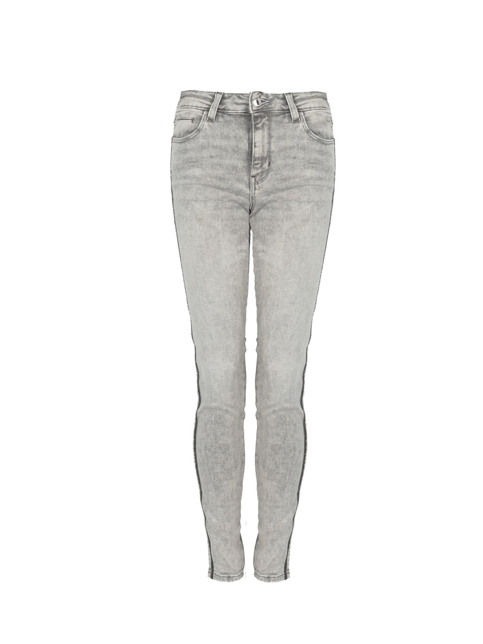 Guess Jeans Skinny Mid Damen grau 29 (Größe)