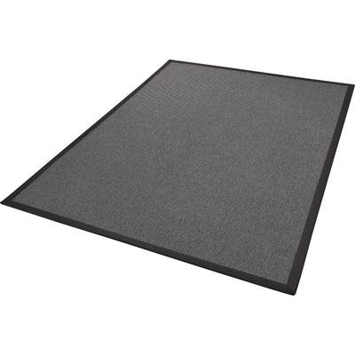 Teppich DEKOWE "Naturana Panama", grau (anthrazit), B:120cm H:8mm L:170cm, Kunstfaser, Teppiche, Flachgewebe, meliert, Sisal-Optik, mit Bordüre, Wohnzimmer Image