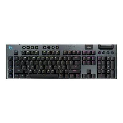 Logitech G G915 X LIGHTSPEED Full-Size Wireless Mechanical GL Gaming Keyboard with RGB Backlighting, Brown Linear Switch