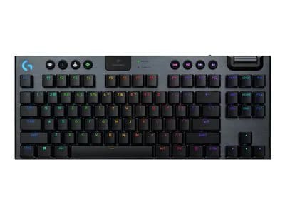 Logitech G G915 X LIGHTSPEED TKL Wireless Mechanical GL Gaming Keyboard with RGB Backlighting, Brown Tactile Switch