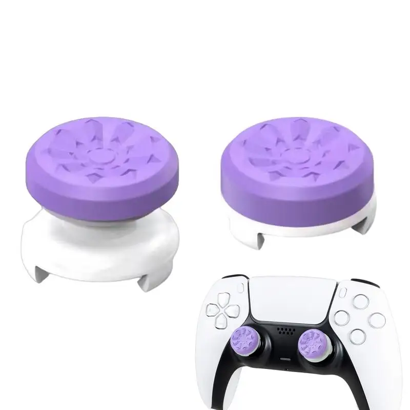 Poignée de pouce en Silicone pour jeux vidéo, 2 pièces, pour Ps5 ps4 pour Playstation 5, capuchons de Booster de Joystick, accessoires de contrôleur de jeu vidéo