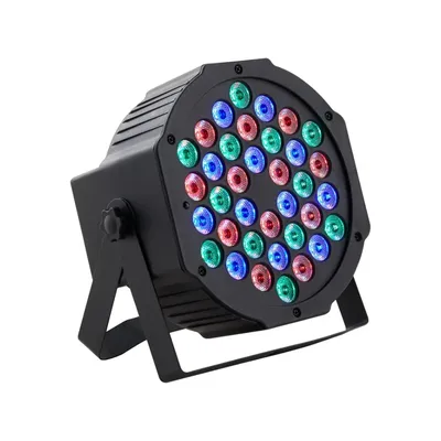 VEVOR 36LED RGB Stage Light PAR Light 7-Mode DMX Beam Disco Light Indoor 4-Pack