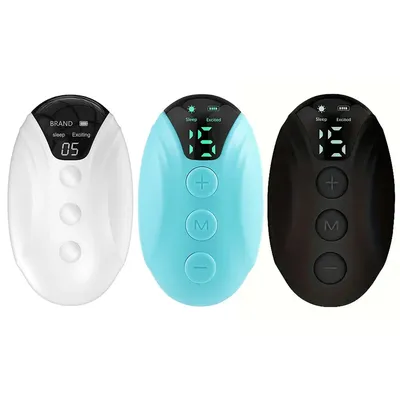 Handheld Sleep Machine Sleep Aid Device 2 Modes Smart Sleep Instrument 15 Gear Microcurrent Sleep