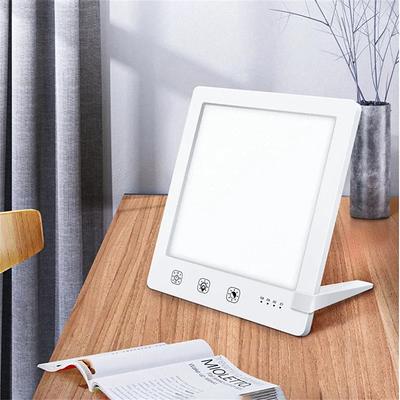 SAD Light Therapy Lamp 10000 Lux UV-free LED Night Light Portable 3000-6500K Touch Control 3 Modes Brightness Adjustable Light Therapy Lamp